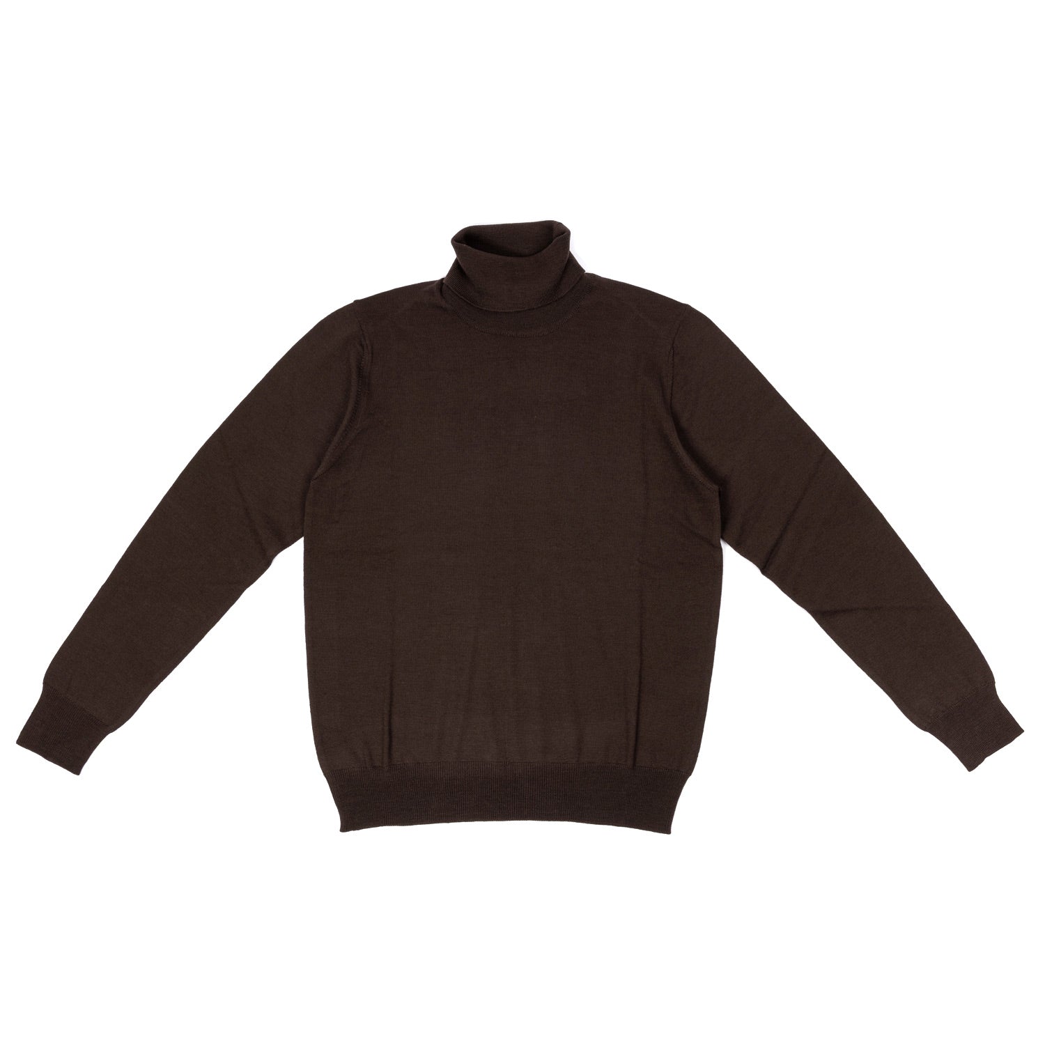 Brigatelli dal 1922 per Michael Jondral: Rollkragenpullover aus feinster Merinowolle - 12 Gauge Merino Extrafine